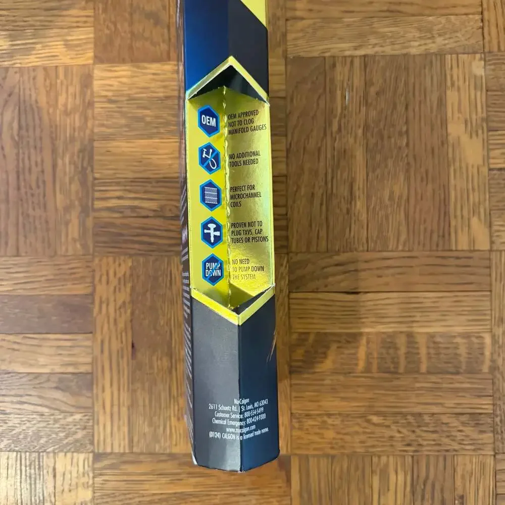 Nu-Calgon EasySeal Ultimate LS/UV Refrigerant Leak Sealant 4050-11 2 to 7.5 Tons